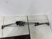 Front wiper linkage and motor