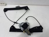 Front door window regulator with motor