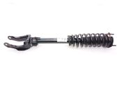Front shock absorber with coil spring