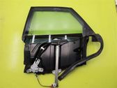 Rear door window regulator with motor