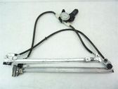 Front door window regulator with motor