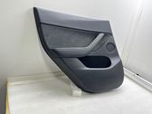 Rear door card panel trim