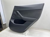 Rear door card panel trim
