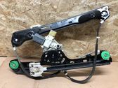 Front door window regulator with motor