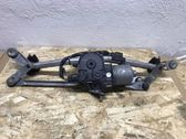 Front wiper linkage and motor