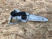 Rear window lifting mechanism without motor