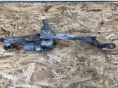 Front wiper linkage and motor