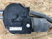 Front wiper linkage and motor