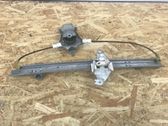 Rear door window regulator with motor