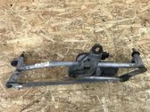 Front wiper linkage and motor