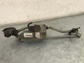 Front wiper linkage and motor
