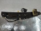 Rear door window regulator with motor