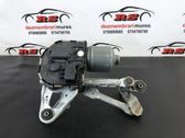 Front wiper linkage and motor