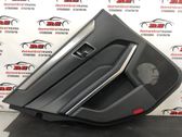 Rear door card panel trim