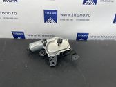 Tringlerie et moteur d'essuie-glace avant