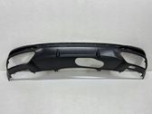 Rear bumper trim bar molding