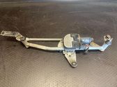 Front wiper linkage and motor