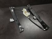 Front window lifting mechanism without motor