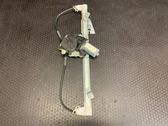 Rear door window regulator with motor