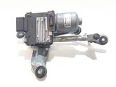 Front wiper linkage and motor