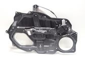 Front door window regulator with motor
