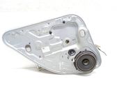 Rear window lifting mechanism without motor