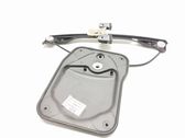 Front window lifting mechanism without motor