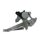 Rear door window regulator with motor