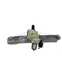 Rear door window regulator with motor