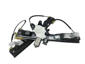 Front door window regulator with motor