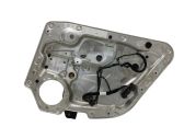 Rear window lifting mechanism without motor