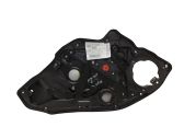 Rear window lifting mechanism without motor