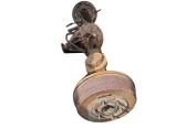 Rear axle beam with reductor