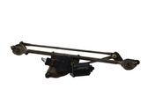 Front wiper linkage and motor