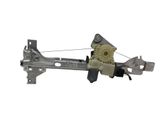 Rear door window regulator with motor