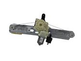 Rear door window regulator with motor