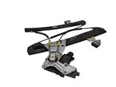 Front door window regulator with motor