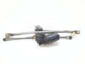 Tringlerie et moteur d'essuie-glace avant