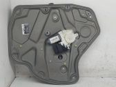 Rear door window regulator with motor