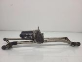 Front wiper linkage and motor