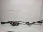 Front wiper linkage and motor
