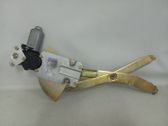 Front window lifting mechanism without motor