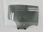 Rear door window glass