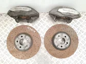 Brake discs and calipers set