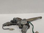 Rear window lifting mechanism without motor