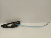Rear door interior handle trim