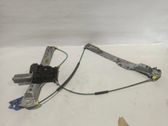 Front window lifting mechanism without motor