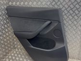 Rear door card panel trim