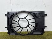 Radiator cooling fan shroud