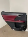 Moldura del tarjetero de la puerta trasera
